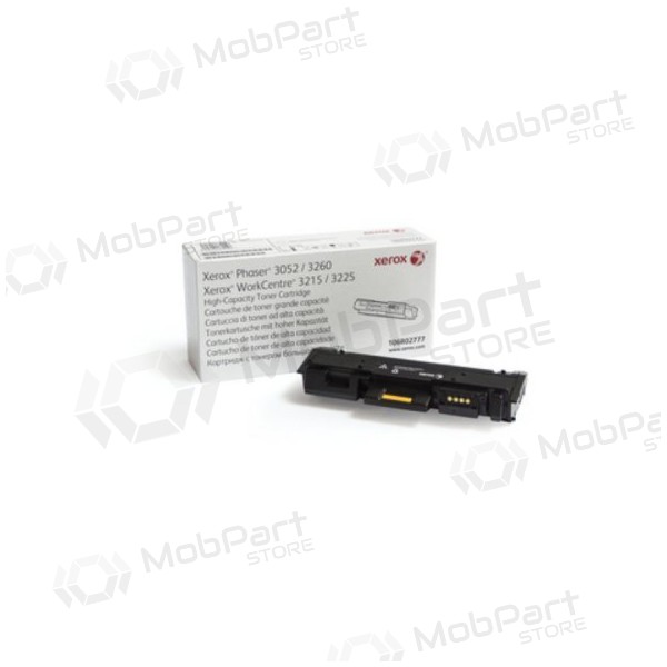 Xerox DMO 3215 HC (106R02778), zwarte tonercartridge voor laserprinters, 3000 pagina's.